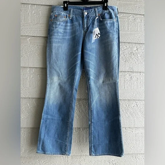 Martin + Osa boot cut light beach wash women jeans sz 32 Regular Brand New